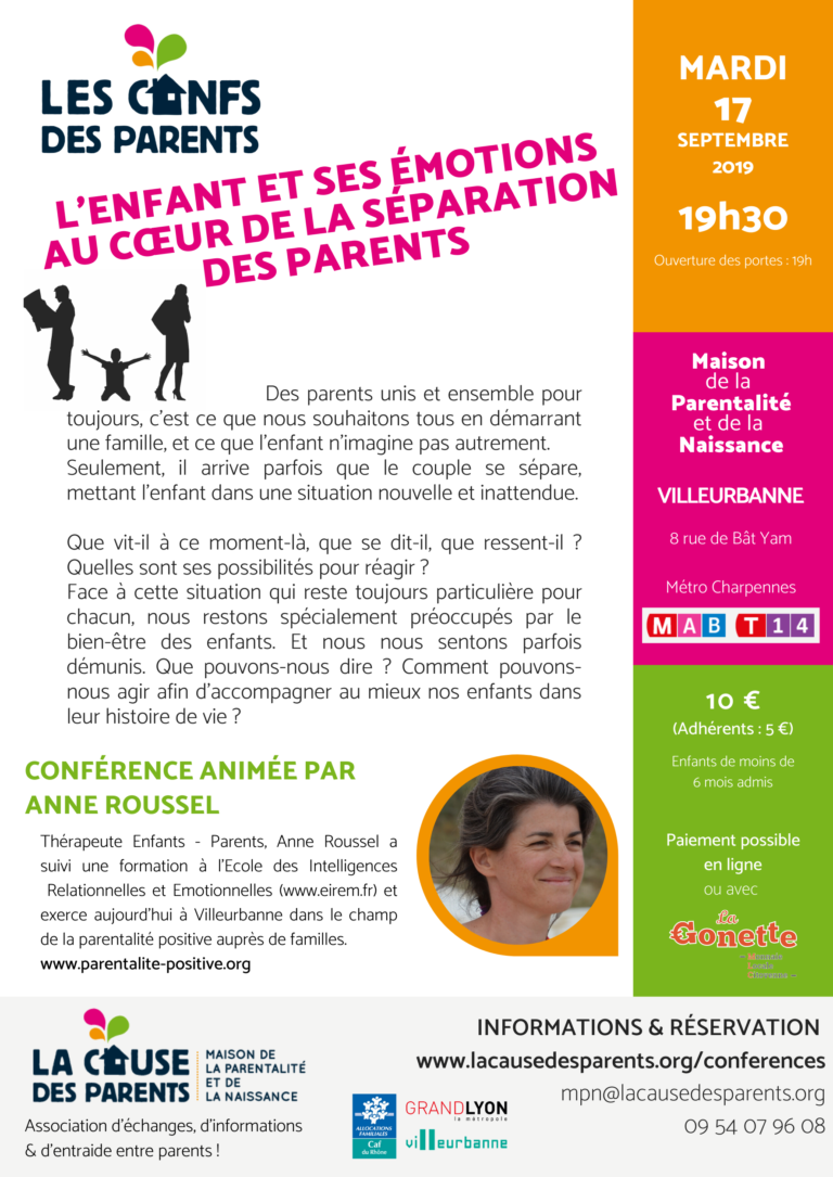 L'enfant et ses émotions au coeur de la séparation des parents